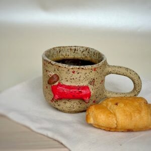 Dachund Mug - RED